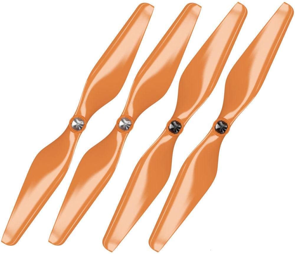 Master Airscrew Upgrade Propellers for 3DR Solo with Built-in Nut - Orange, 4 pcs