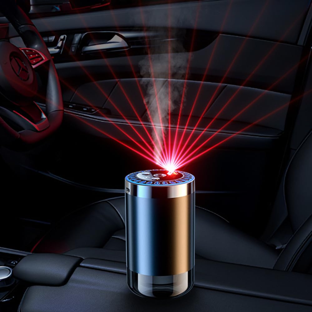 Umidificatore USB Auto 50ML Mini Portatile Aromaterapia Cool Mist