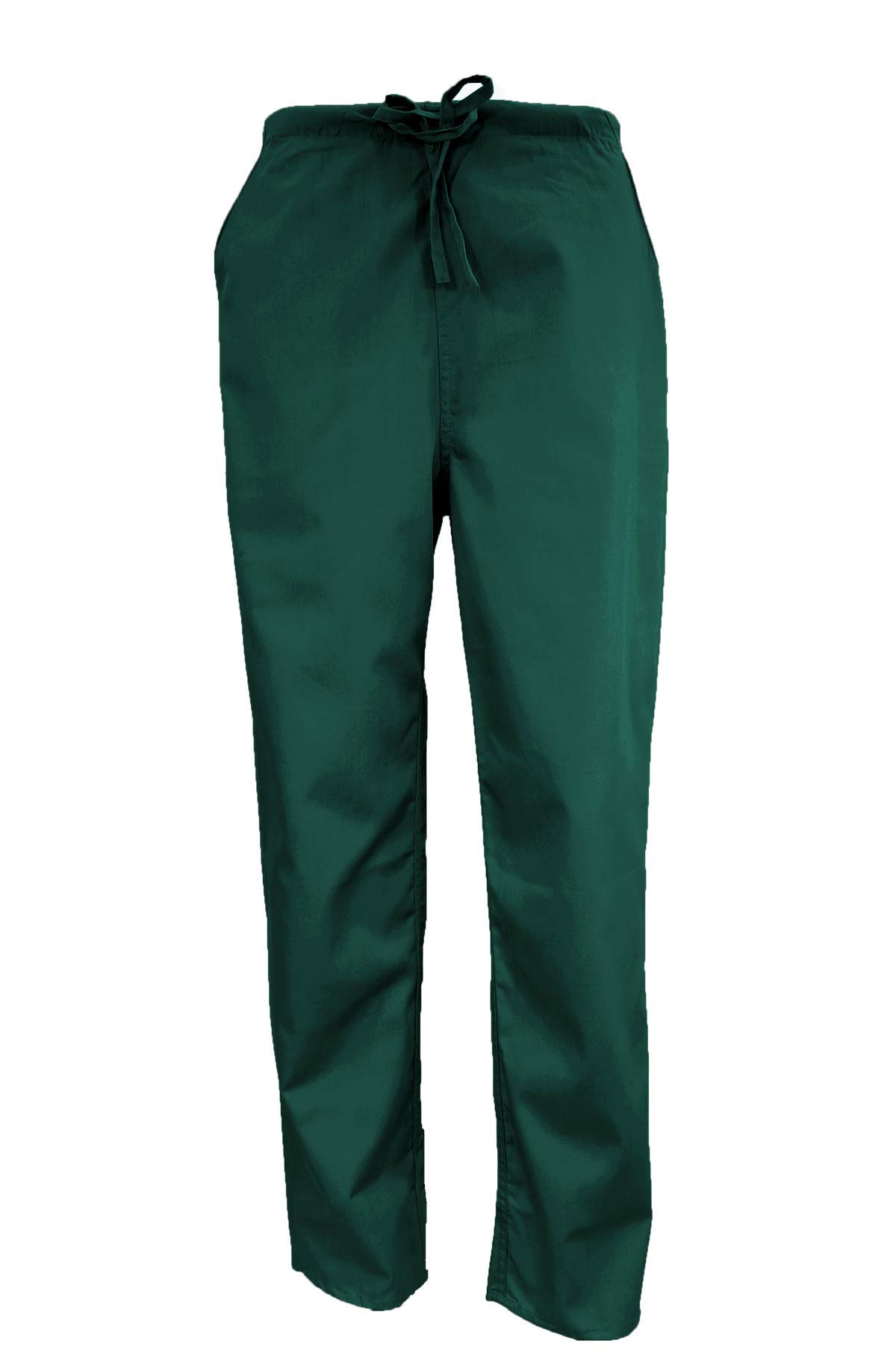 Natural Uniforms Men's Scrub Set Medical Scrub Tops and Pants (X-Large, Hunter Green)
