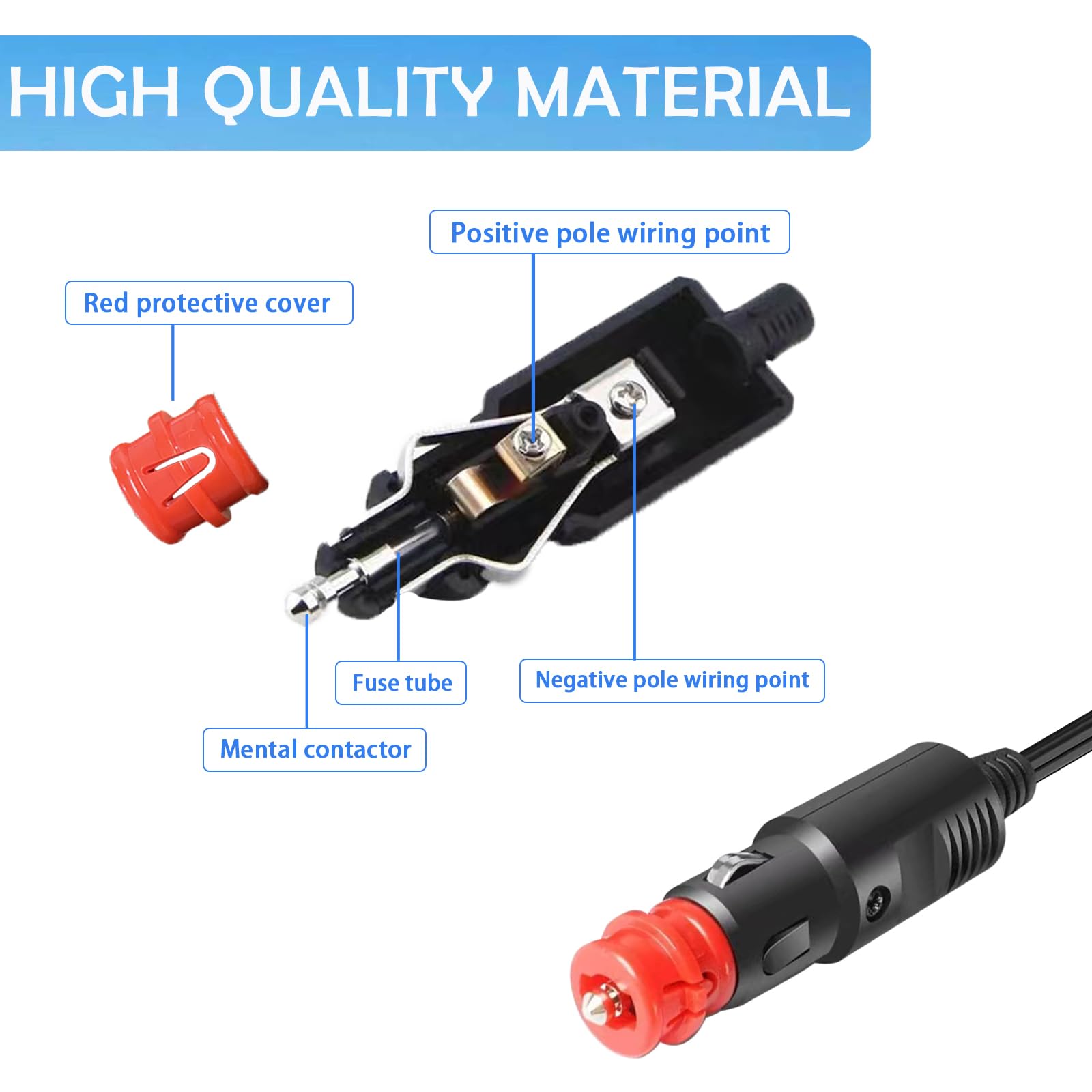 coleman cooler plugs into cigarette lighter Amazon.com: JacEnergy Power Plug for 12 Volt Thermoelectric Cooler Power  Cord Replacement 12V Coleman Cooler Parts 9.8FT w/15A Fuse, Car Cigarette  Lighter Power Cooler with Eyele : Appliances