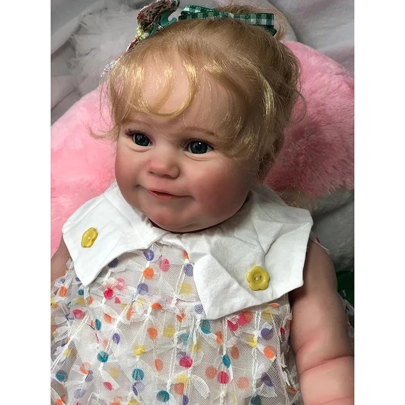 RXDOLL Realistyczne lalki Reborn Baby Dolls silikonowe całe ciało winyl 50 cm anatomicznie poprawna lalka bobas dziewczyna realistyczna lalka noworodka możliwe prawdziwe życie Reborn lalki zabawka