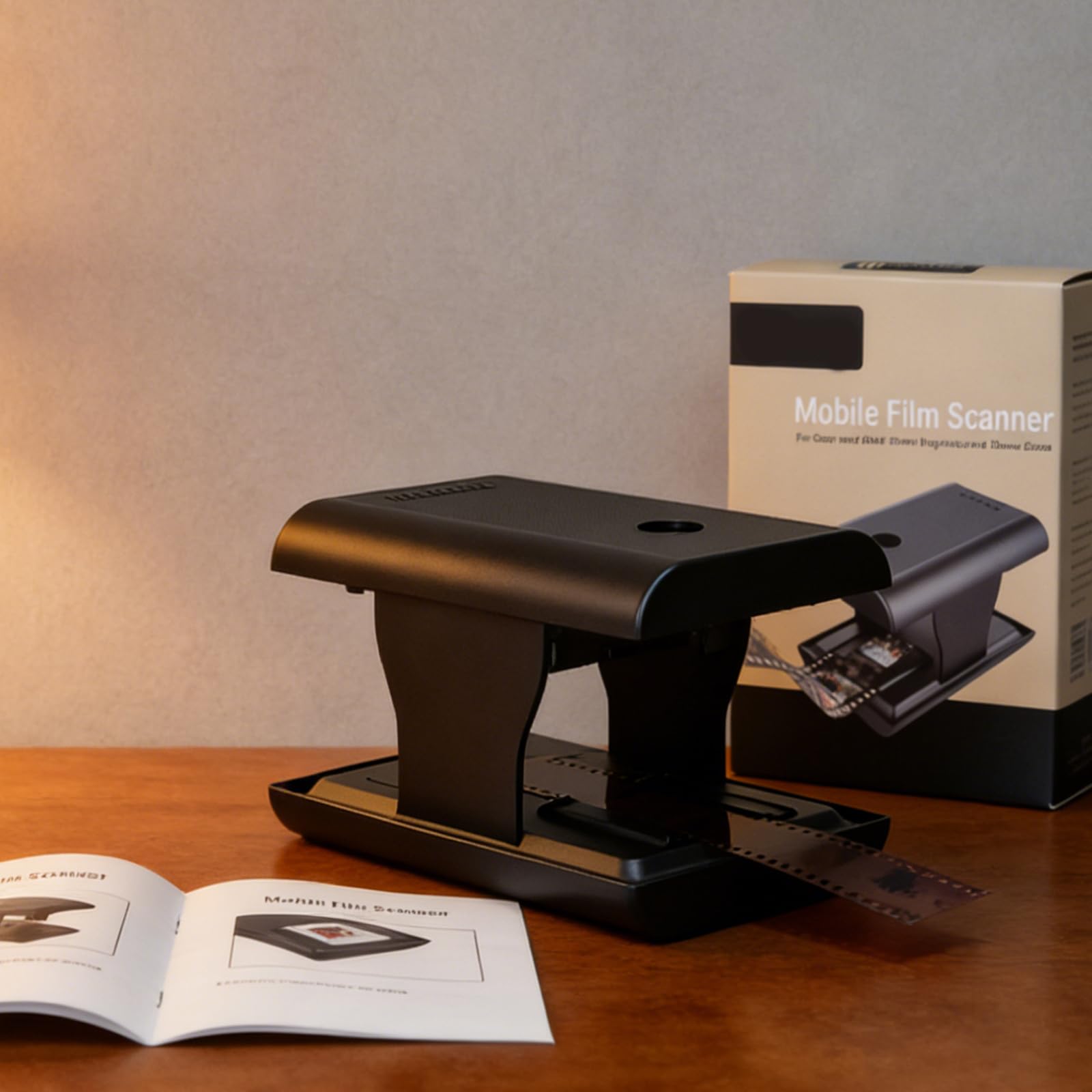 Lo scanner compatto per negativi funziona con smartphone scansioni su JPEG Preservando Compact Negatives Scanner Funziona con smartphone Scansioni a JPEG Preserving