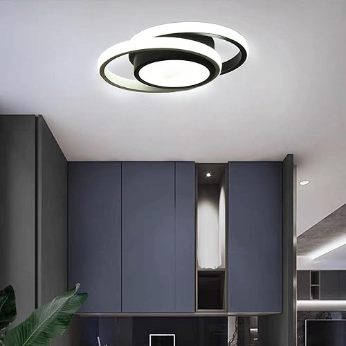 Miniatura 6 de Fenteer - Lámpara de techo LED para dormitorio, cocina, pasillo, luz blanca