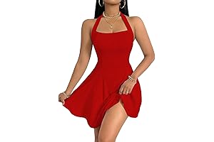 Exquisite Short Red Dress for Women