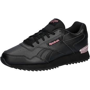 Reebok Glide Ripple Clip Damen Sport Sneaker Freizeitschuhe schwarz