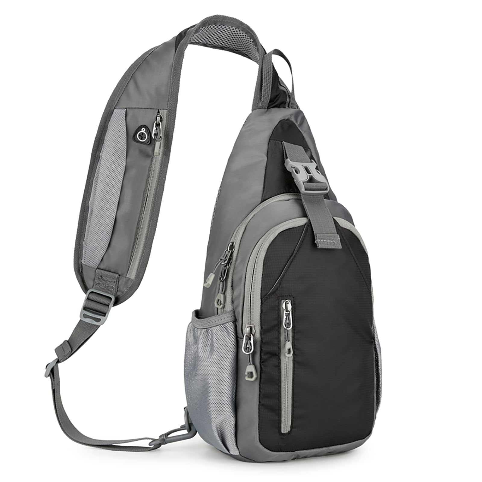 W WINTMING Sling Bag for Men Chest Bag with USB Charging Port Crossbody Shoulder Bag for Hiking