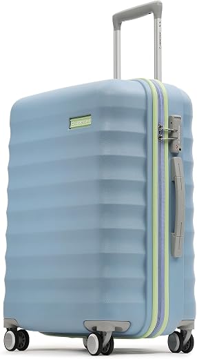 uppercase Polycarbonate (PC) Striker (Medium) 66 Cm, Spinner, Check-in Trolley Bag, Hardsided Anti-Scratch 8 Wheel Luggag...