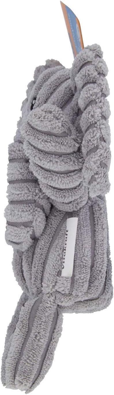 Vitakraft Safari elefante gioco per cane peluche squeaker corda