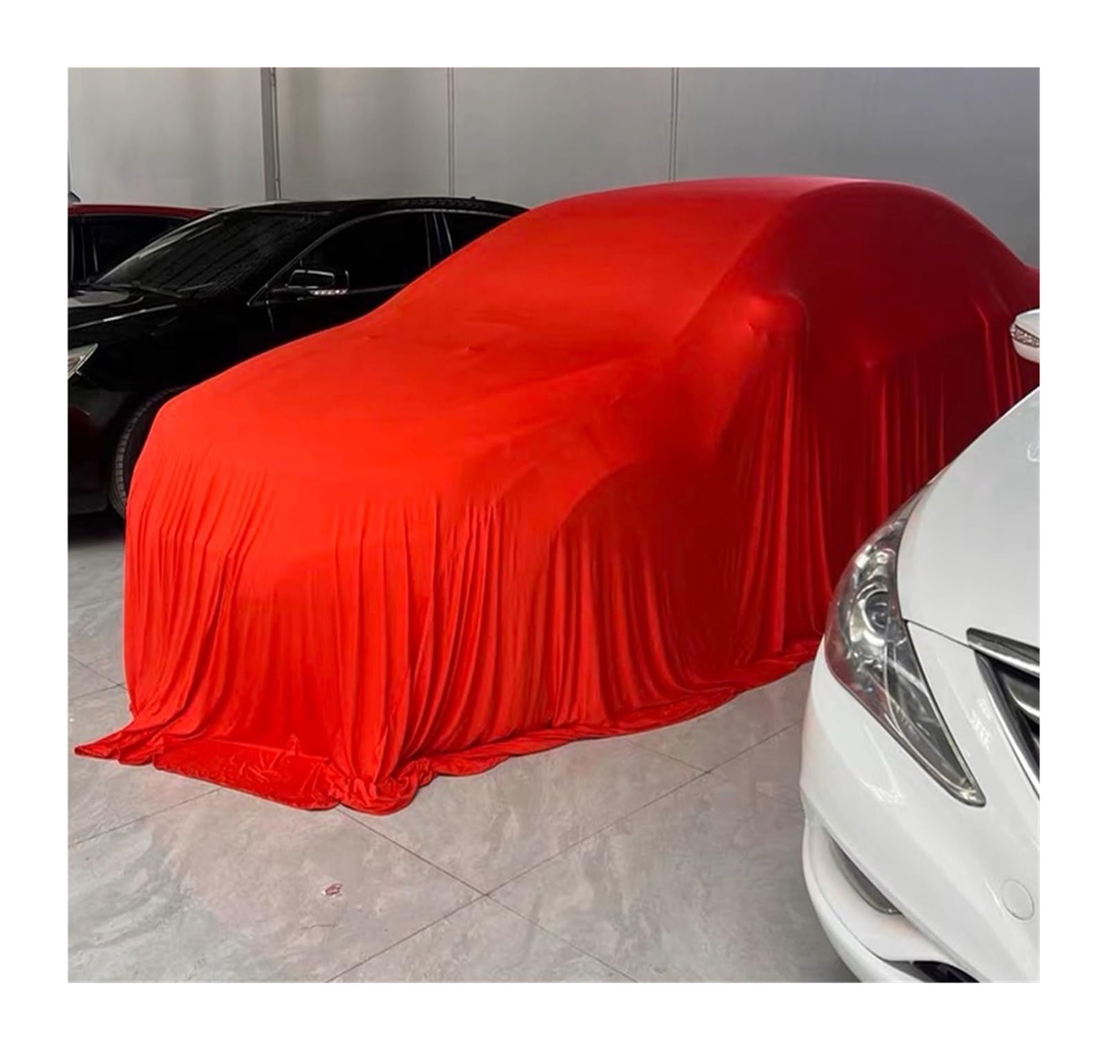 Car Auto Show Special Unveiling Cloth 4S Car Beauty Sun Protection Cover Elastic Covers Customizable Logo B SUV — view 5
