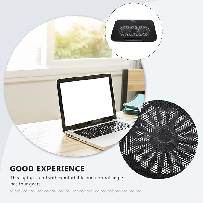 Base para Laptop TEHAUX con Ventiladores Silenciosos USB miniatura 2