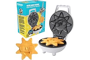 Rise & Shine Mini Novelty Waffle Maker