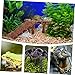 POPETPOP Turtle Basking Platform Rockery for Aquatic Reptiles Climbing Ramp for Fish Tanks for Sunbathing Resting and Playing Multi-Functional Decoration Accessory