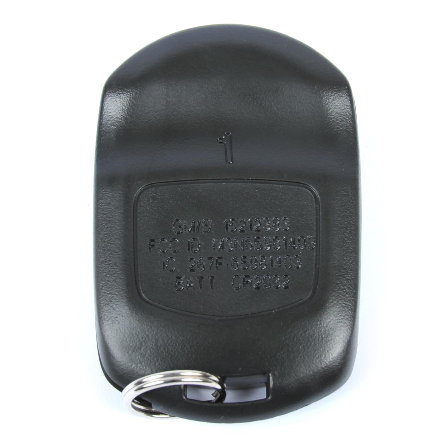 GM Genuine Parts 15212383 5 Button Keyless Entry Remote Key Fob, Black