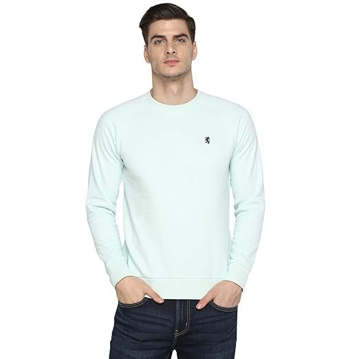 Men's Cotton High Neck Sweatshirt