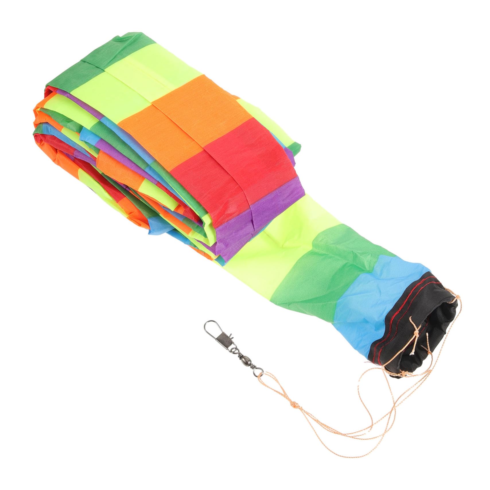 BIUDECO Kite Tail Accessories Kit DIY Tail Streamers for Large Kites Rainbow Streamer Decorations