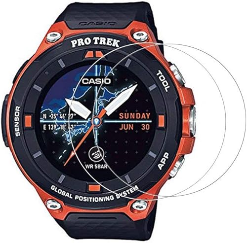 Zshion Protector de pantalla compatible con Trek WSD-F30, película protectora de vidrio templado de dureza 9H con antihuellas, sin burbujas,