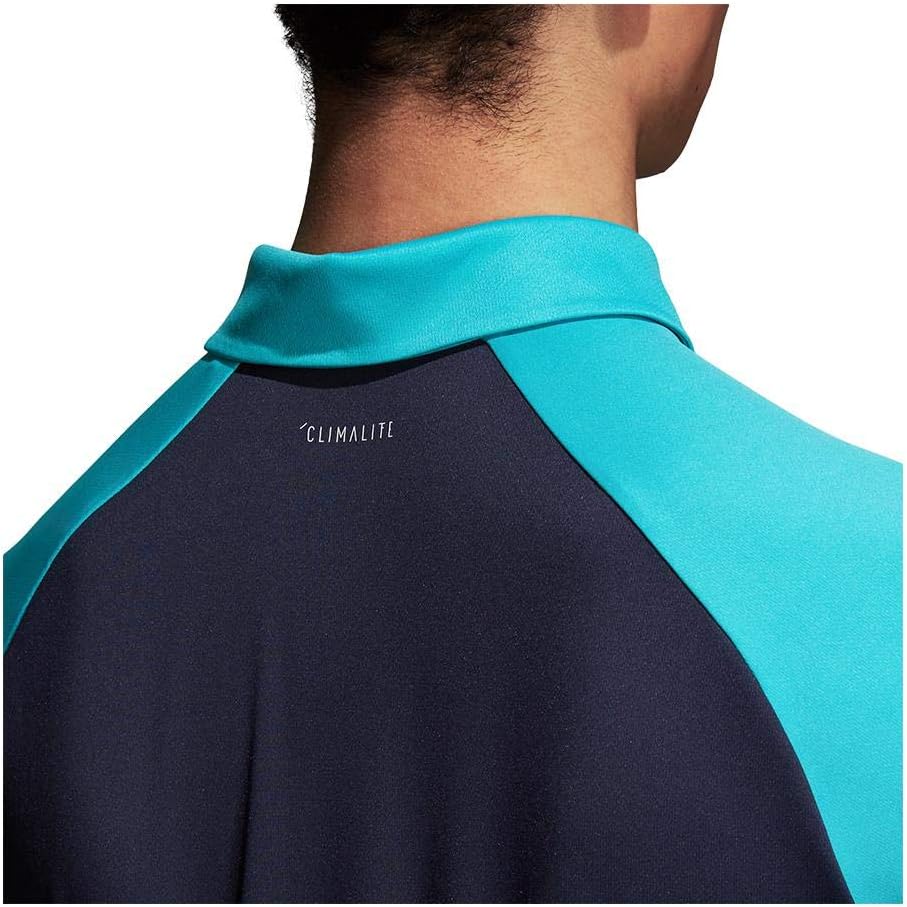adidas Mens Tennis Club Color Block Polo