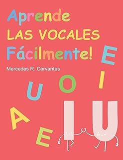 Comprar Aprende Las Vocales Fácilmente: Aprender a escribir las vocales nunca fue tan fácil, repasa letras, pinta, juega y aprende.