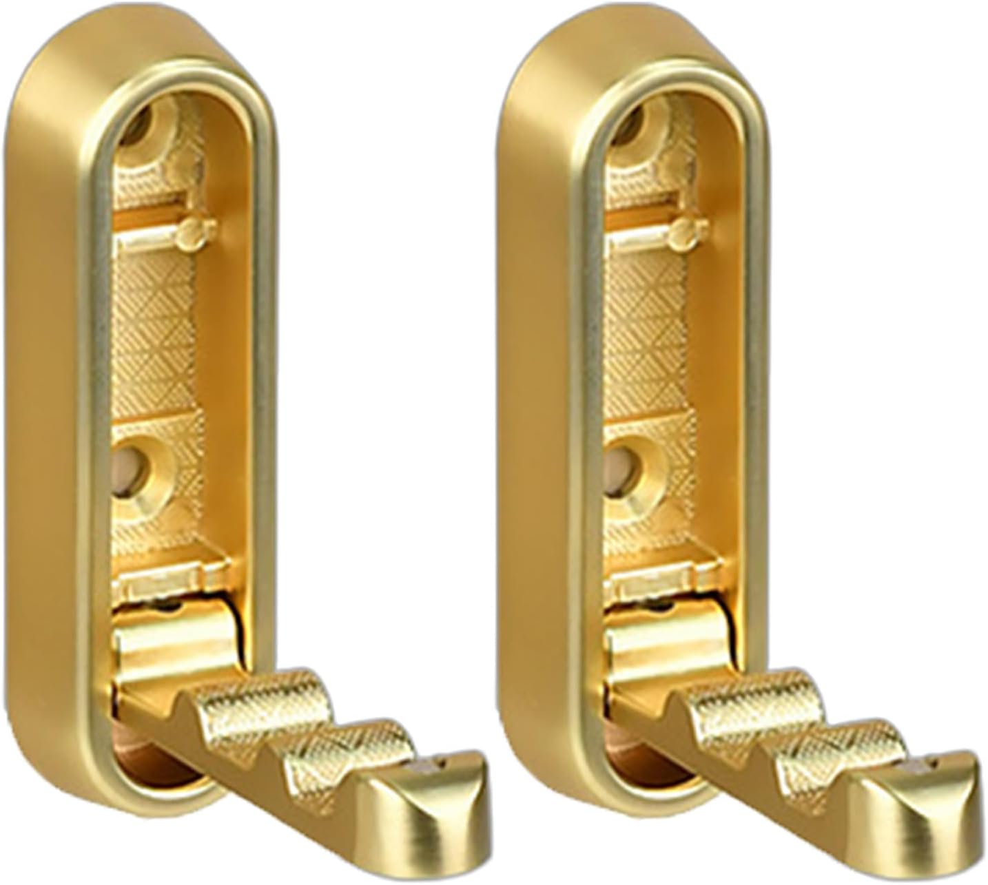 2Pcs Foldable Wall Hooks,Metal Foldable Hooks Wall Wount,Heavy Duty Folding Wall Hook,for Coats,Towels,Hats,Bathroom,Kitchen, Bedroom