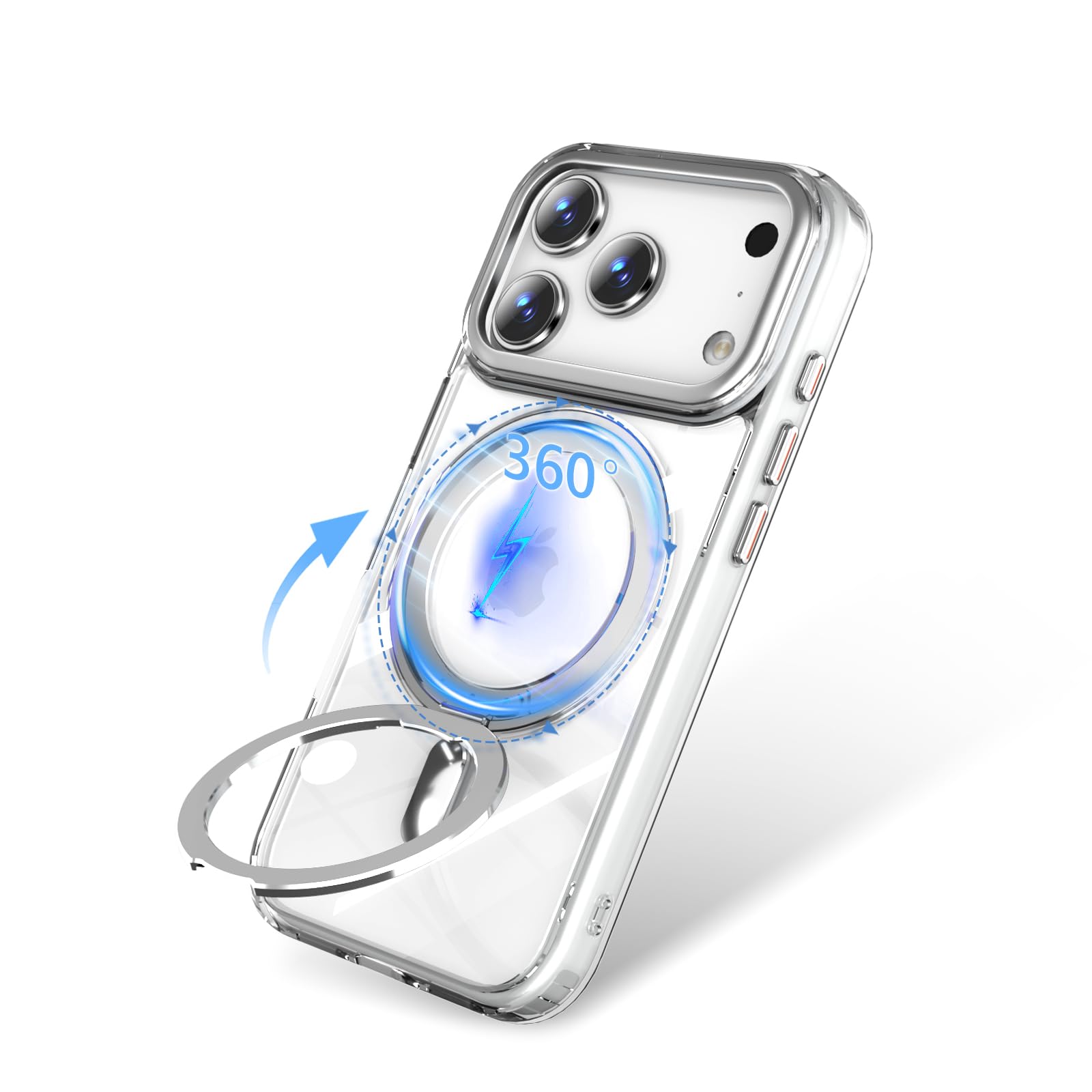 Amazon.co.jp: FNISO ケース 用の iPhone 17 ProMax ケース Magsafe