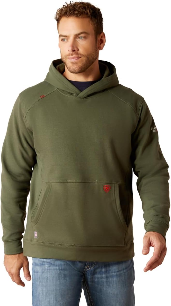 ARIAT mens Fr Solid Hoodie