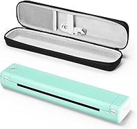 Vista 2 de Phomemo Impresora portátil - Impresora portátil inalámbrica para viajes, compatible con iOS y Android y laptop, mini impresora móvil Bluetooth