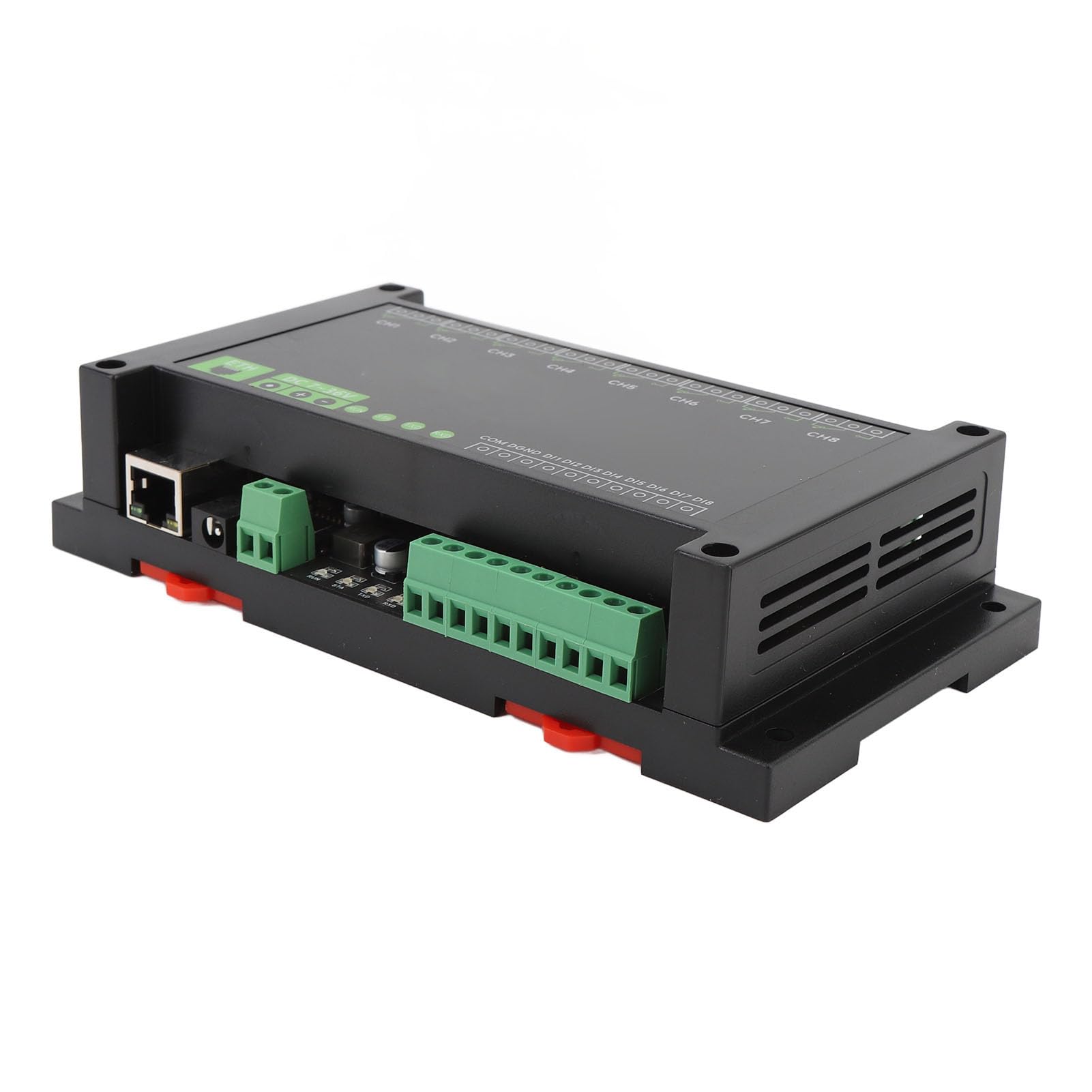 Modulo relè Ethernet a 8 canali, modulo relè industriale PoE con supporto del protocollo RTU, porta PoE IEEE 802.3af, isolamento tramite optoisolatore per sistemi di automazione