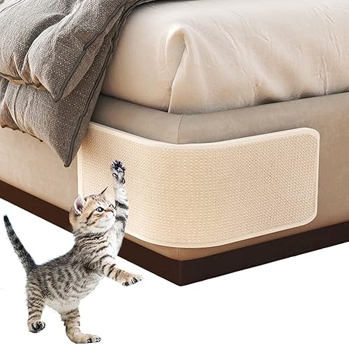 Miniatura 1 de HAOZAIKEJI Tapete rascador para gatos, protector de sofá de sisal natural para gatos, funda resistente para proteger los arañazos de los gatos, para