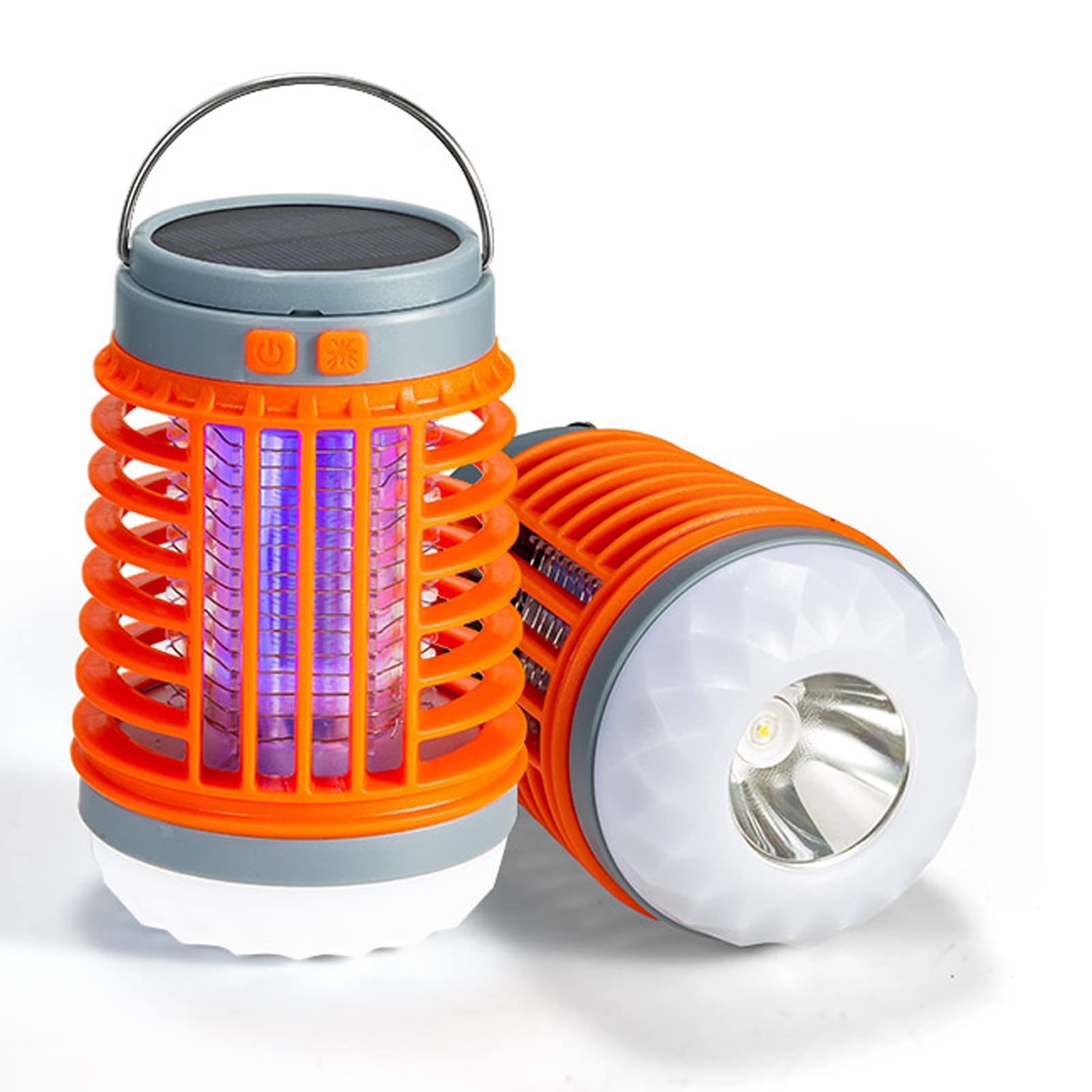 Zaptek Mosquitoes Zapper, 2023 New ElectriZap Buzz Blast Pro Zaptek Mosquitoes Zapper, libiyi Mosquito Zapper, USB Charing and Solar, Windproof and Rainproof, for Camping, Outdoor and Indoor (1pcs)
