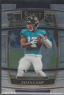 2021 Select Jalen Camp Texans Rookie Football Card #97