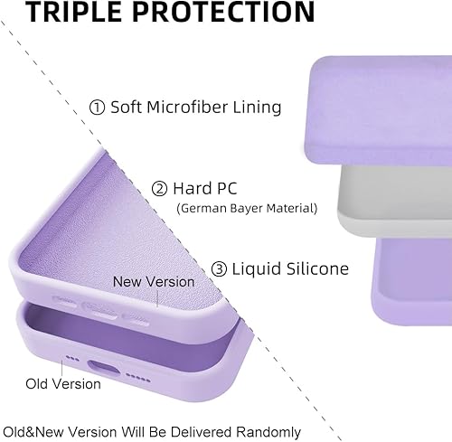 Miniatura 9 de Fundas de silicona para iPhone 13 Series, incluyendo iPhone 13 Mini (5.4 pulgadas), iPhone 13 (6.1 pulgadas), iPhone 13 Pro (6.1 pulgadas) y iPhone