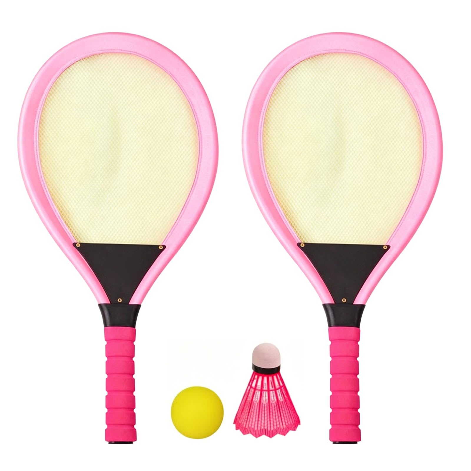 JDNH NBR Adult Tennis Badminton Racket Set For Backyard And Park Game