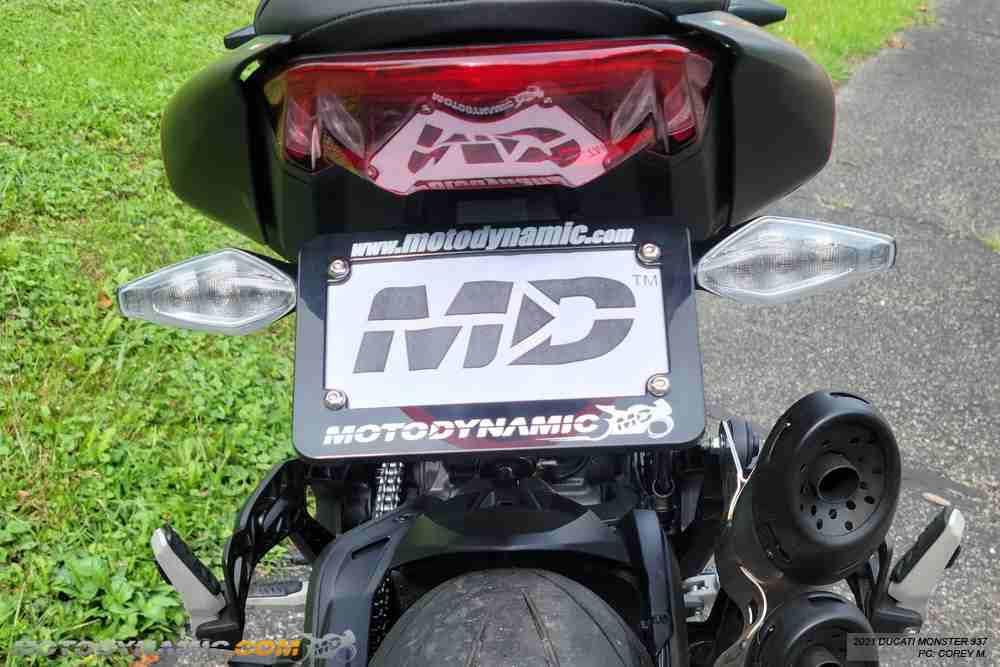Railside Performance Monster 937 2021 + Fender Eliminator Tail Tidy With LED Plate Light