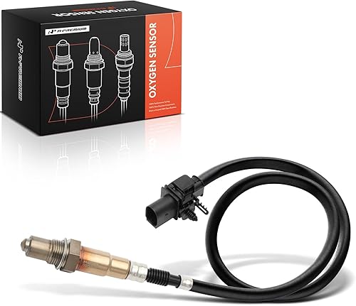 A-Premium Sensor de oxígeno O2 compatible con Volkswagen Jetta, Golf 2010-2014, CC, Passat, Touareg y Audi A3, A4, A5, A6, A7 Quattro, Q5, Q7, R8