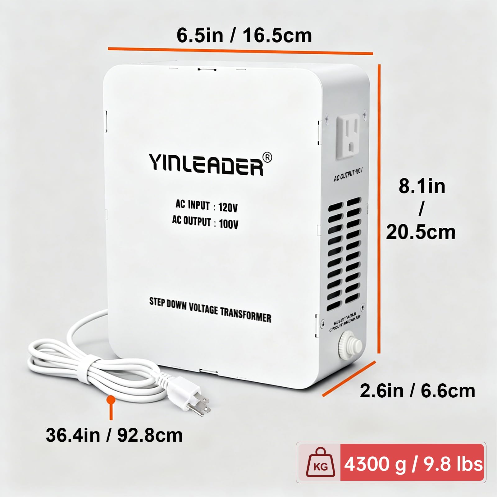 Amazon.com: 1500W US 120V to 100V JP Japan Voltage Converter Step