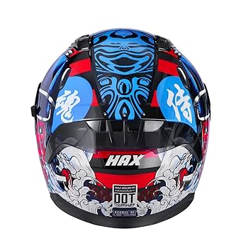 Amazon.com: HAX Obsidian Full Face Dual Visor Adult