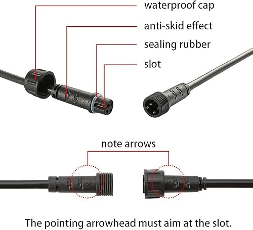 Miniatura 9 de INDARUN 1.22 Iluminación de cubierta, luces LED empotrables para exteriores, impermeable, 12 V, bajo voltaje, lámpara de cubierta RGB con control