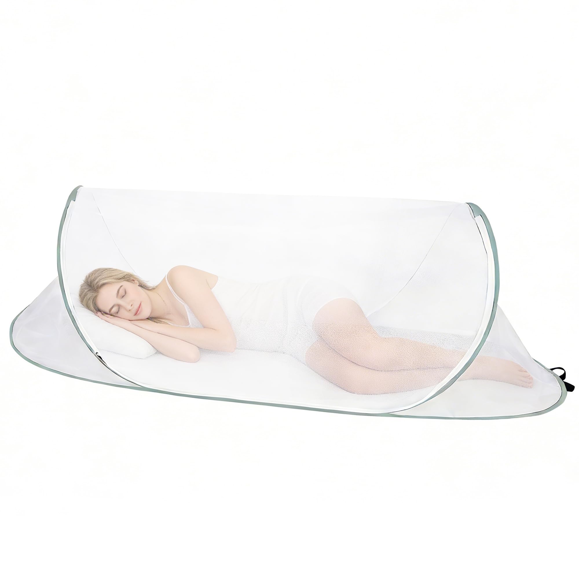 Photo 1 of FORUP Pop Up Mosquito Tent | 77*30*23 Inch Portable Bug Net