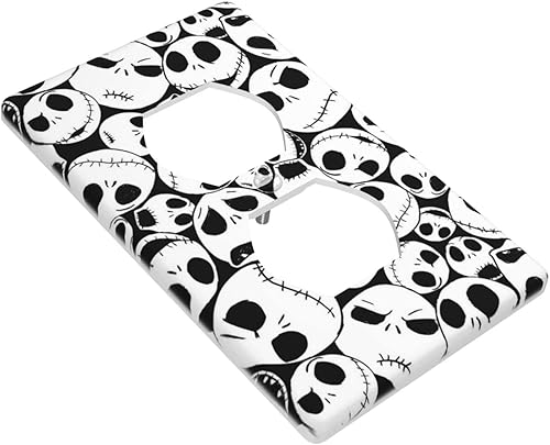 Miniatura 10 de Placa decorativa de pared de béisbol, interruptor de luz de salida de 1 banda, placa frontal decorativa de 4.6 x 2.8 pulgadas