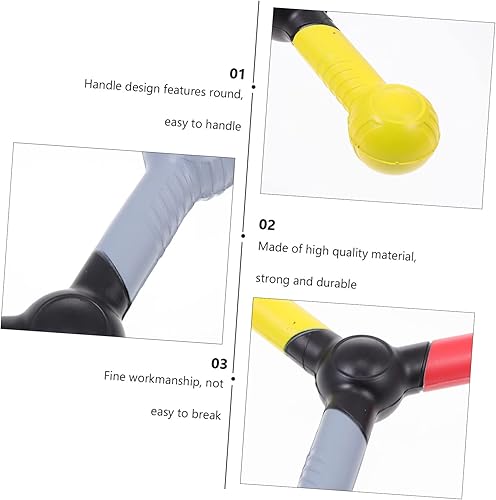 Miniatura 7 de ifundom 2 unids Reacción Palo de Entrenamiento de Coordinación Mano Ojo Herramienta de Entrenamiento de Agilidad Palo de Entrenamiento de Fútbol