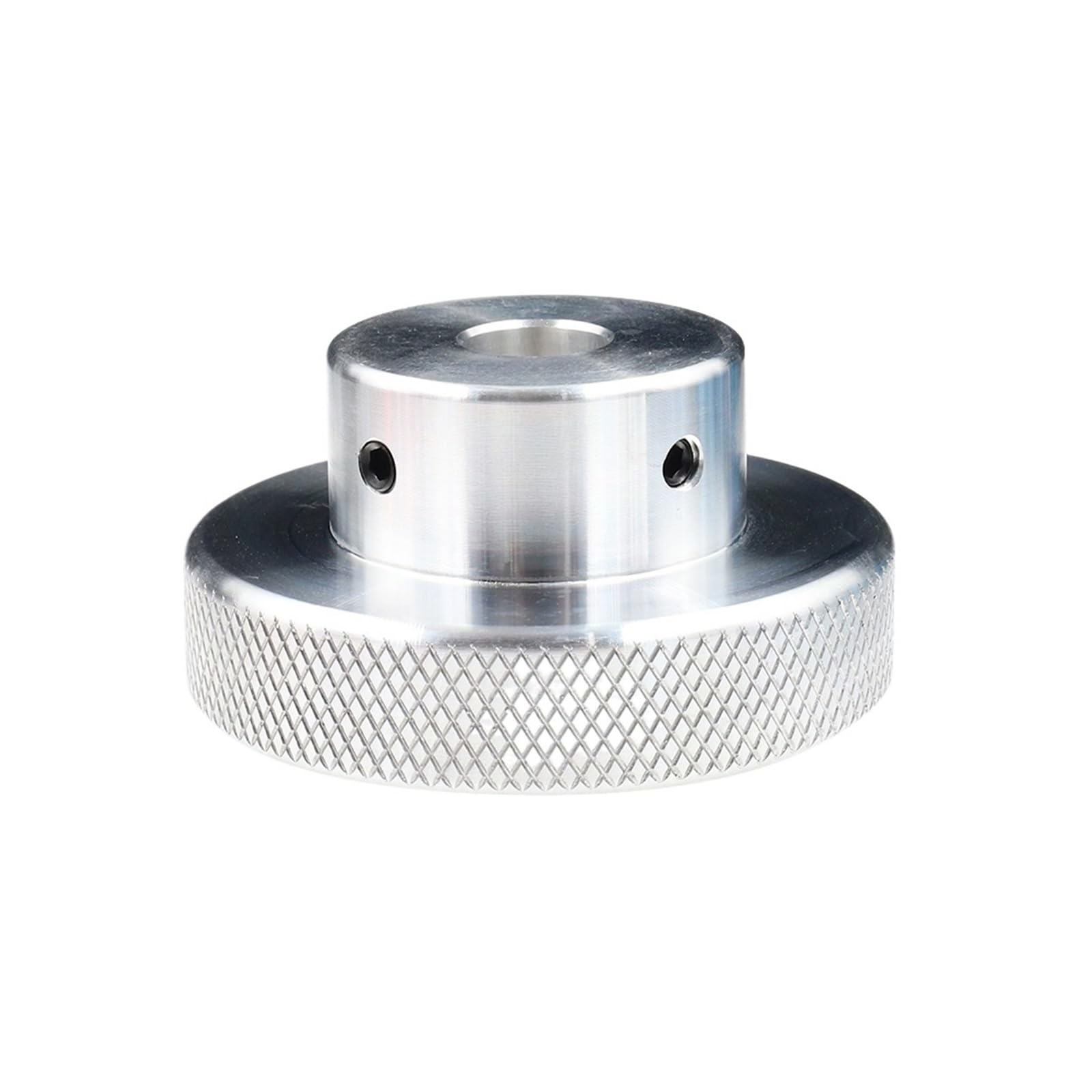 Volante de aleación de aluminio anodizado con elegante perilla negra de 40mm