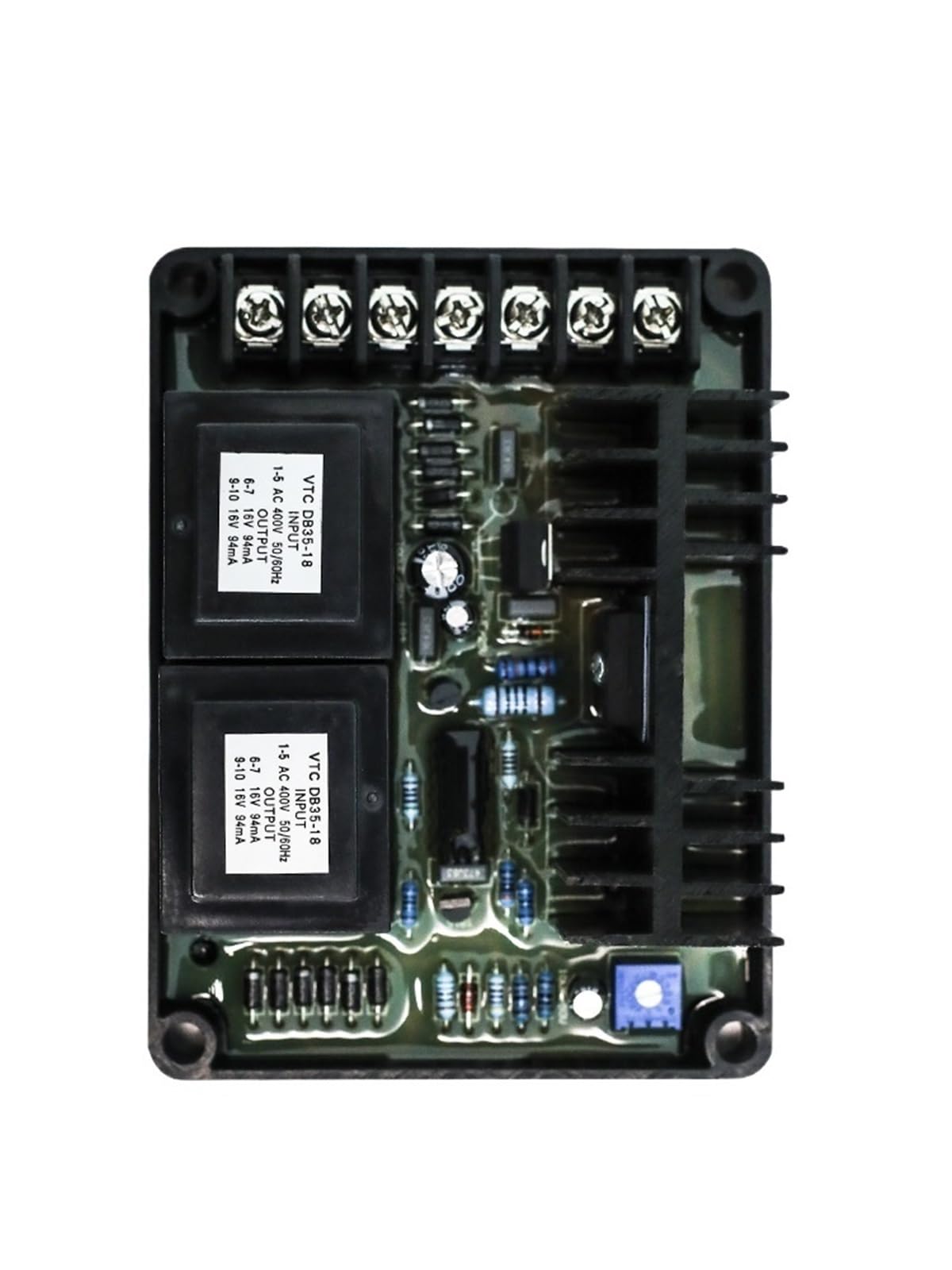 1 régulateur de Tension d'excitation GB140 DX-7E, générateur Diesel à balais, régulateur de Tension AVR, stabilisateur AVR DX-7E(GB1140)