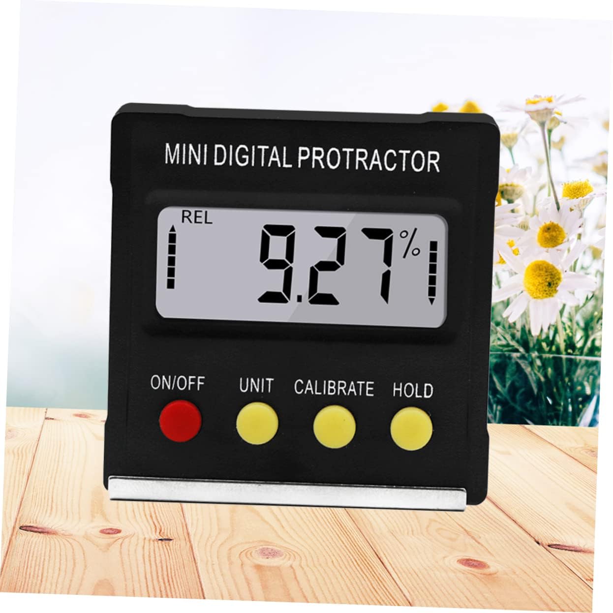3 pcs Mini Digital Inclinometer Angle Tool with LCD Display Portable Electronic Protractor for Accurate Slope and Angle Measurement for Woodworking and Construction