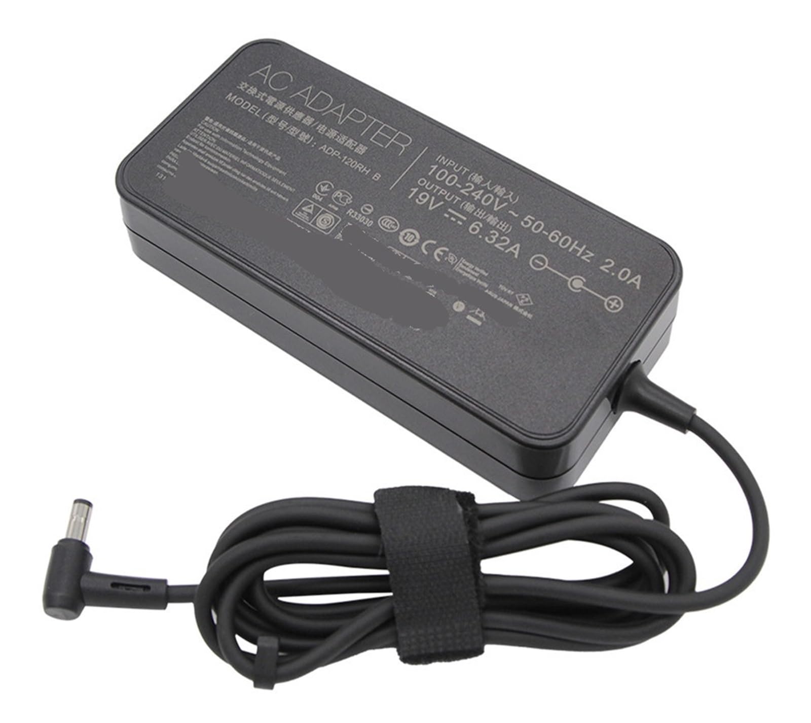 Adaptateur alimentation 19V 6.32A 120W avec connecteur robuste 5.5 x 2.5 mm - 5
