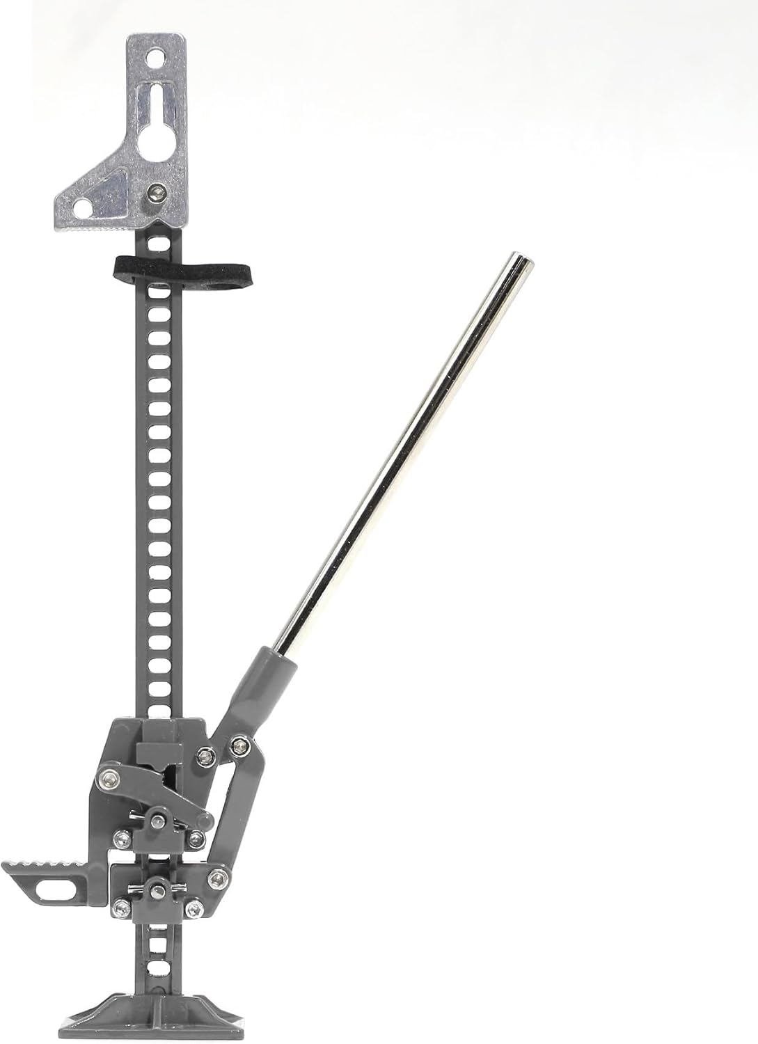 1/10 Scale The Model car Metal Adjustable Lift Jack & Stand for 1/10 RC Crawler Car SCX10 SCX10 II 90046 SCX10 III AXI03007 SCX10 Pro TRX4 TRX6 D90 Gen7/8 VS4-10 MST CFX (Red)