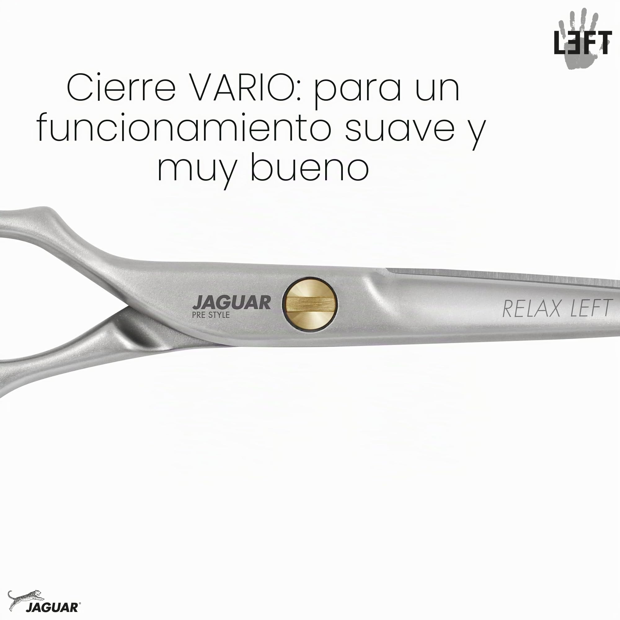 Jaguar Jaguar Pre Style Relax Left para uso profesional para mejorar el rendimiento en cada uso con diseño funcional y acabado fiable