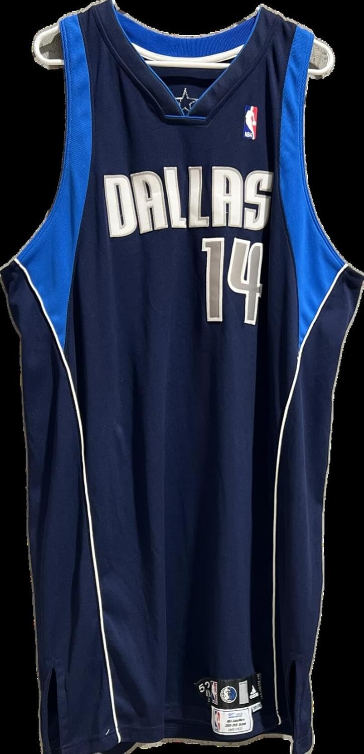 Eduardo Nájera Game Worn Dallas Mavericks Basketball Jersey
