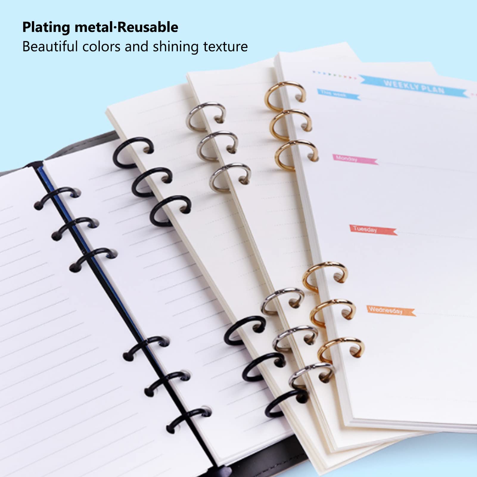 Amazon | 製本用とじ具 製本ファイル 製本容量約100枚A4用紙