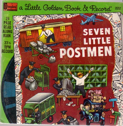 Seven Little Postmen (A Little Golden Book & Re... B00072PSPI Book Cover