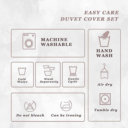 Miniatura 7 de Funky Funda de edredón tamaño individual  Juego de ropa de cama a cuadros abstractos  2 piezas  Funda de edredón de microfibra suave con lazos de